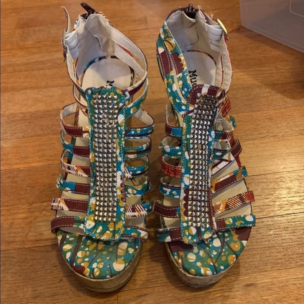 Mudd Wedge Sandals